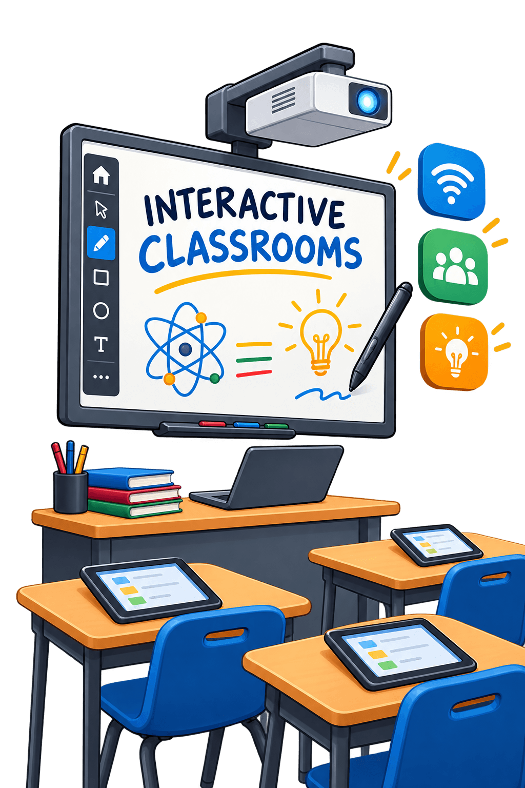 IN INTERACTIVE CLASSROOMS